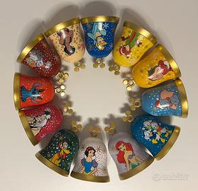 Collezzione completa campanelle Disney Conad