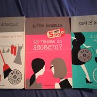 Sophie kinsella  blocco di 3 libri libro