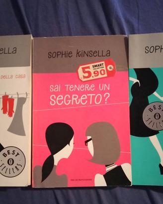 Sophie kinsella  blocco di 3 libri libro