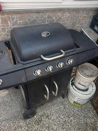 Barbecue a gas 4 bruciatori