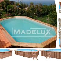 Piscina in legno completo 6x4m piscine fuoriterra