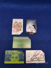 schede telefoniche a tiratura molto limitata 