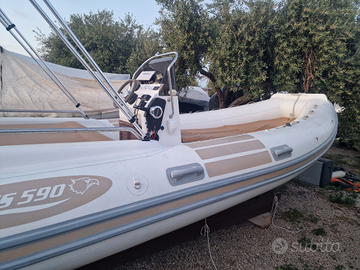 Gommone LED GS590 ristrutturato - Honda 150 CV 22