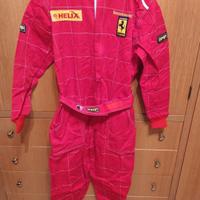 TUTA FERRARI SHELL HELIX  OMP Tg.52-L  Anni 2000