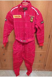 TUTA FERRARI SHELL HELIX  OMP Tg.52-L  Anni 2000