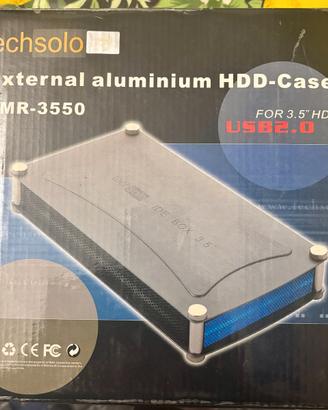 External aluminium HDD-Case TMR-3550