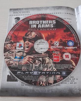 Gioco ps3 BROTHERS IN ARMS play station 3