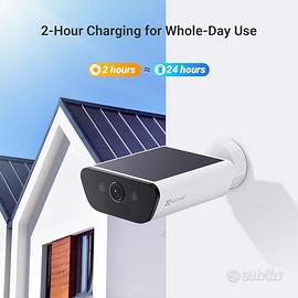 EZVIZ CB5 4K Telecamera Wi-Fi Esterno a Batteria4k
