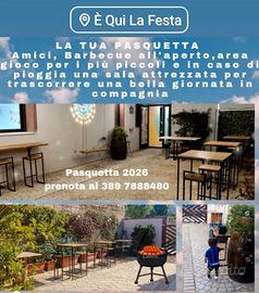 Sala eventi per la tua PASQUETTA