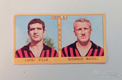 Figurina Panini 1969 1970 Foggia Villa Maioli 
