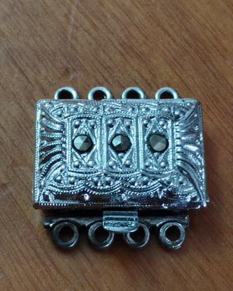 Argento chiusura per gioielli 