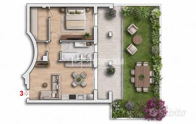 NUOVA COSTRUZIONE - BILOCALE CON GIARDINO