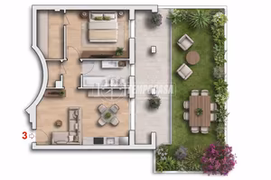 NUOVA COSTRUZIONE - BILOCALE CON GIARDINO