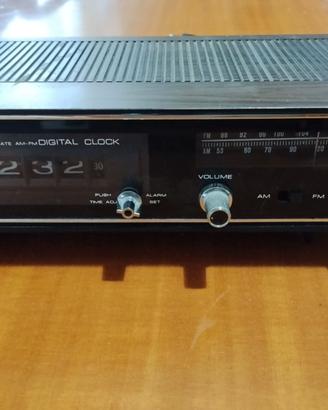 Radiosveglia Vintage TENKO Flip Clock - Anni '70