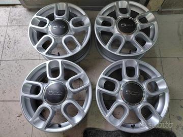 Cerchi in lega da 15 pollici per Fiat 500 3 porte