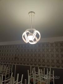 5  lampadari da soffitto a led 