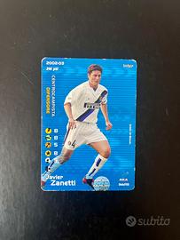 Javier Zanetti Carte Football Champions 2002-03