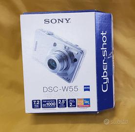 Fotocamera digitale SONY CIBER-SHOT DSC W55