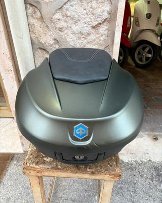 Bauletto Piaggio Beverly Verde satinato