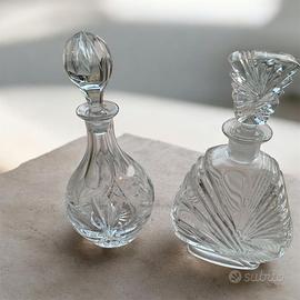 Coppia flaconi profumo vintage