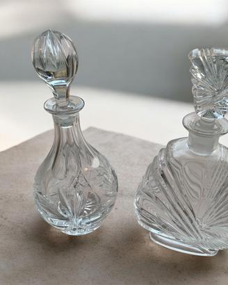 Coppia flaconi profumo vintage