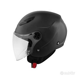 casco jet kappa KV61 BASIC nero opaco