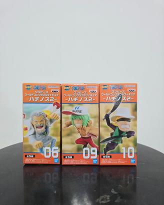 Set 4 Hachinosu 2 WCF Onepiece Banpresto Figure St