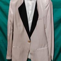 giacca donna elegante H&M grigio chiaro 