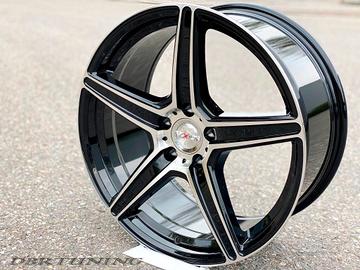 Cerchi in lega 18 AXXION AX7 Black Pol MERCEDES AU