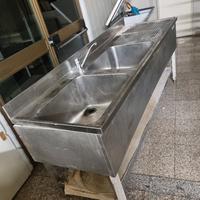 Lavello professionale in acciaio inox