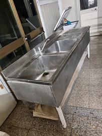 Lavello professionale in acciaio inox