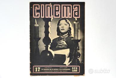 Rivista Cinema, marzo 1937, Alvaro, Praz, Blasetti