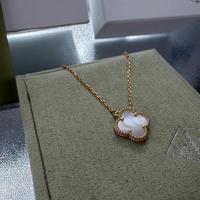 Collana Van Cleef Bianco perla oro