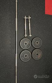 Bilanciere e pesi per home gym