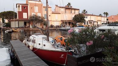 Barca a vela 7m Contest 25 1974 - restaurare