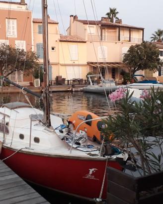 Barca a vela 7m Contest 25 1974 - restaurare