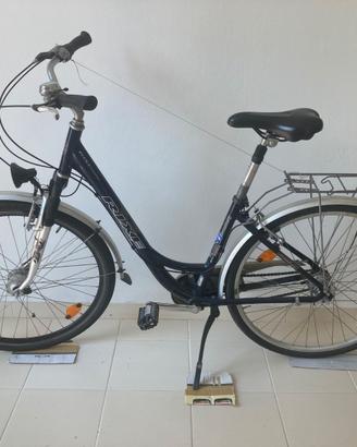 Bici in alluminio da donna con ingresso basso