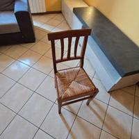 Sedia di legno
