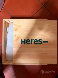 Box 3 bottiglie pregiate-cassa in legno