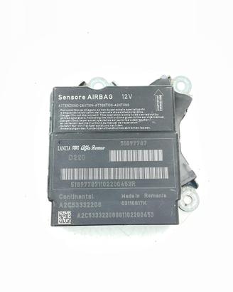 CENTRALINA AIRBAG FIAT Punto EVO 51897787 (09>12)
