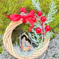 Ghirlanda Cerchio Presepe Natività