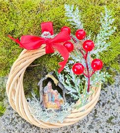 Ghirlanda Cerchio Presepe Natività