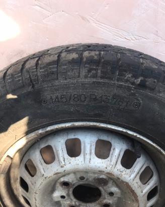 Ruote complete panda vecchio modello