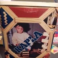 Kapla Vintage Box - mattoncini legno.