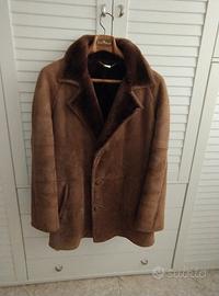 Montone uomo scamosciato taglia 50