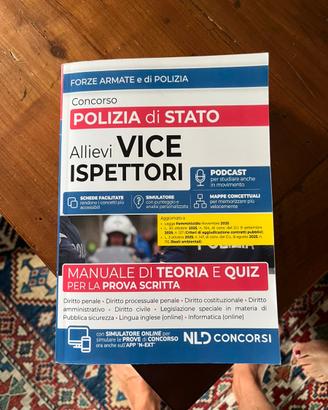 Manuale polizia di Stato