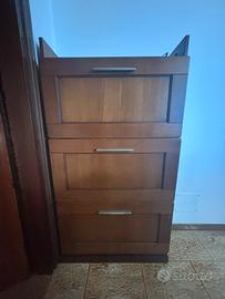 Scarpiera in legno