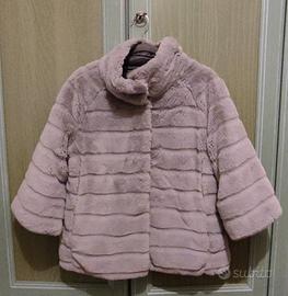 Piumino/pelliccia double-face