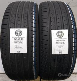2 GOMME 245 40 21 BRIDGESTONE A64571