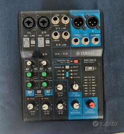 Yamaha MG06X Mixer Audio